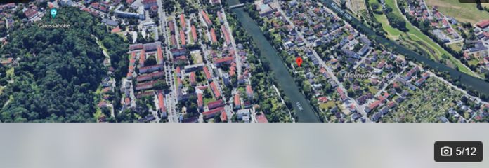 Baugrundstück an der Isar mit genehmigtem Vorbescheid für ein EFH / ZFH oder ein Mehrfamilienhaus