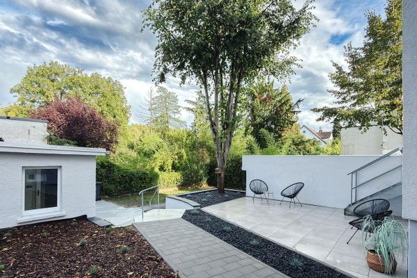 Mieszkanie ogrodowe z poczuciem domu: 105 m² z dużym tarasem w pobliżu Frankfurtu