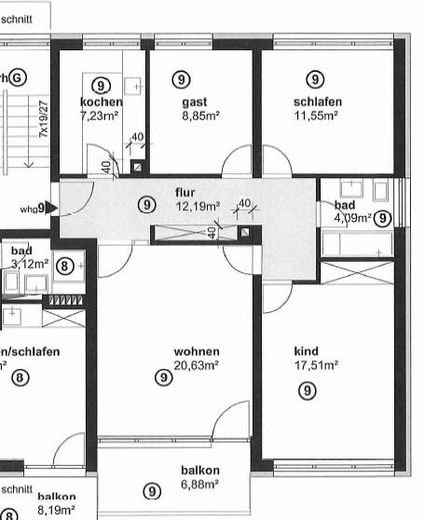 moderne möblierte 4 Zimmer Wohnung in zentraler Lage von Germering – Foto 15