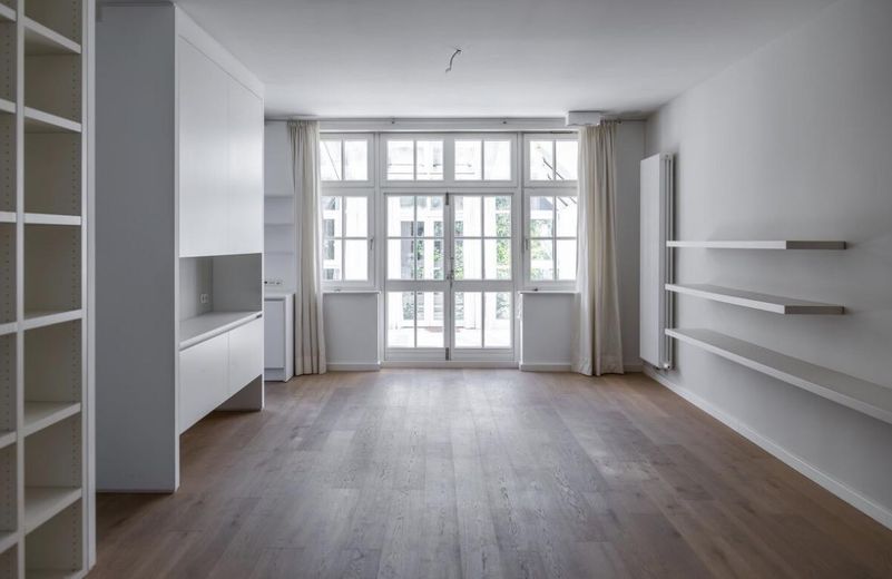 Ruime tuinmaisonnette over twee woonlagen in Hamburg-Eilbek – Wohnraum 1
