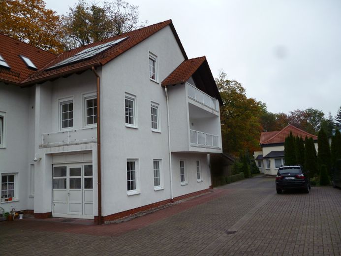 4-R-Etagenwohnung mit Balkon Innenstadtlage Gotha – Hausansicht