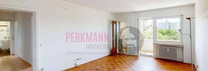 Bezugsfreie 3 Zimmer Wohnung mit 2 Balkonen (Süd) und Blick über die Dächer von Laim