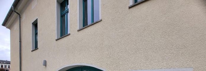 Seitenansicht, Hauseingang