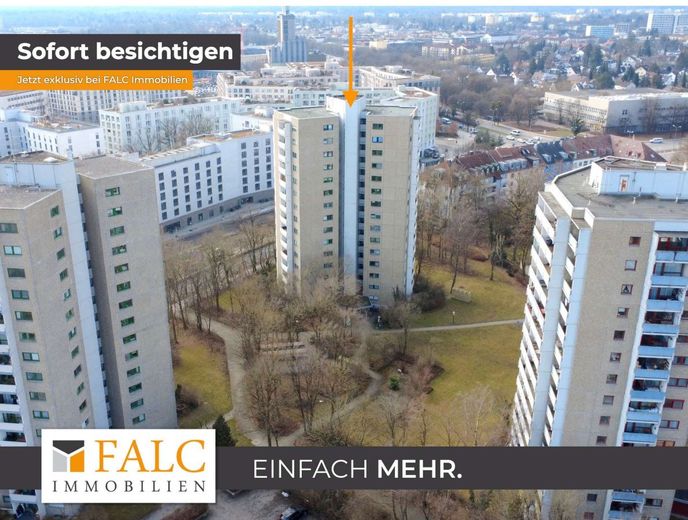 Kompaktes Apartment mit Balkon und Tiefgaragenstellplatz in München-Sendling – Titelbild