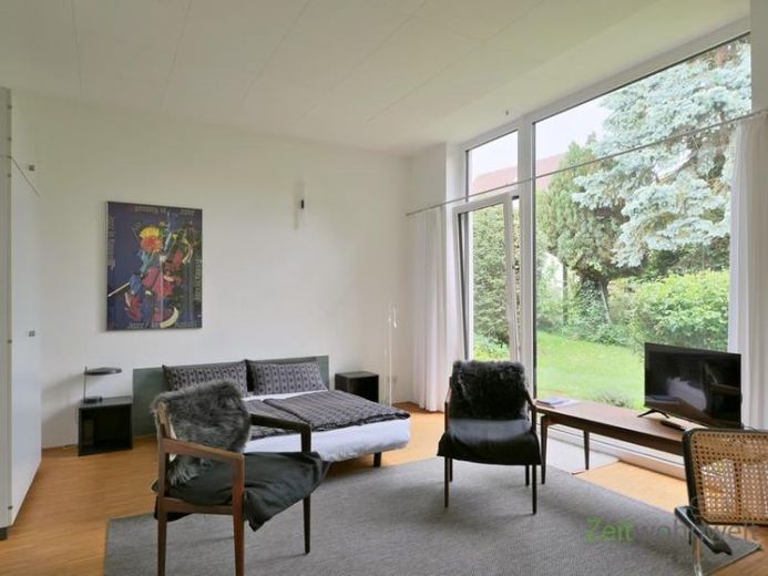 (EF1279_M) Kassel-Stadt: Niederzwehren, möbliertes Apartment in absolut ruhiger Lage und phantastischem Gartenausblick – Photo 1