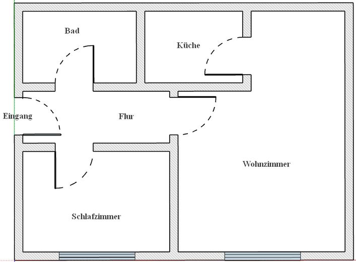 Grundriss Wohnung