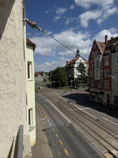 Blick nach Osten vom Balkon
