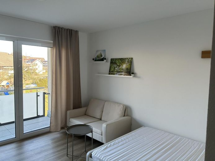 Möbliertes Apartment für Pendler, Fachkräfte, Führungskräfte – Sitzecke