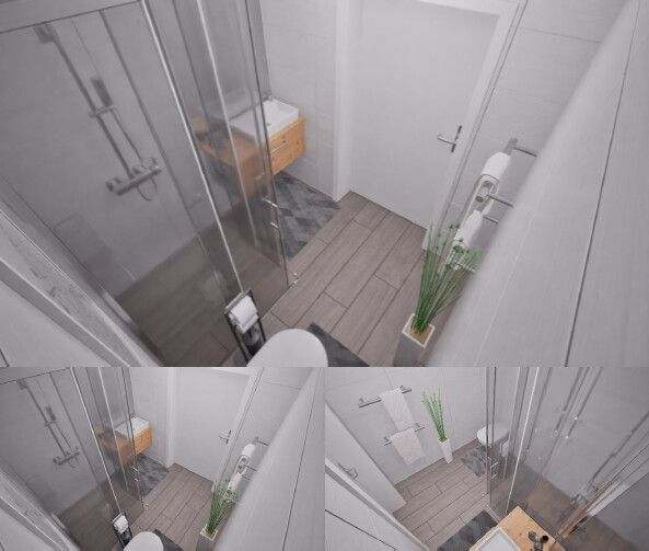 NEUBAU-STUDENTENAPPARTMENT ALS SOLIDE KAPITALANLAGE IN SAARBRÜCKEN – Duschbad