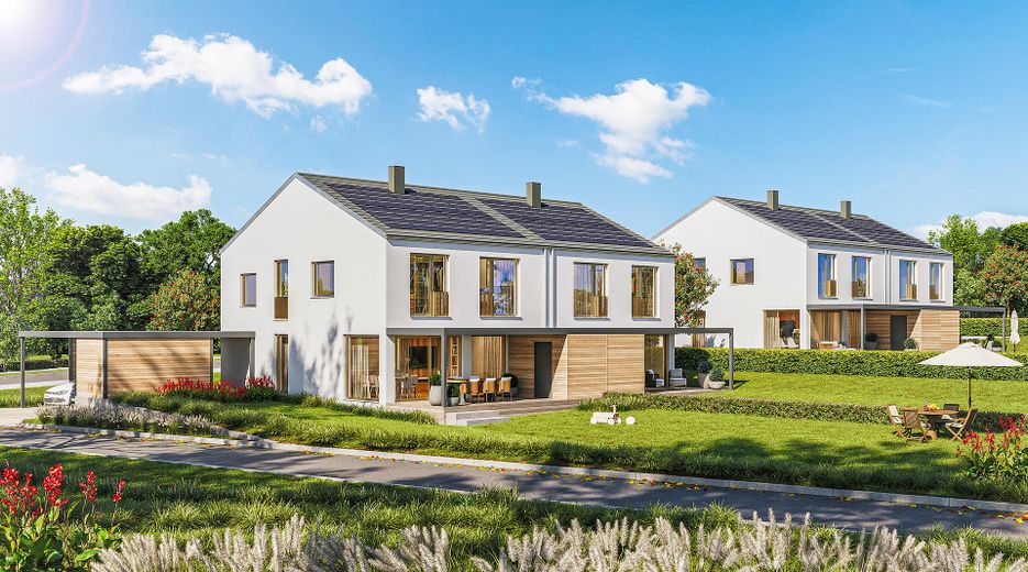Einziehen statt Bauen – schlüsselfertige Neubau-DHH mit niedrigen Energiekosten – Foto 3
