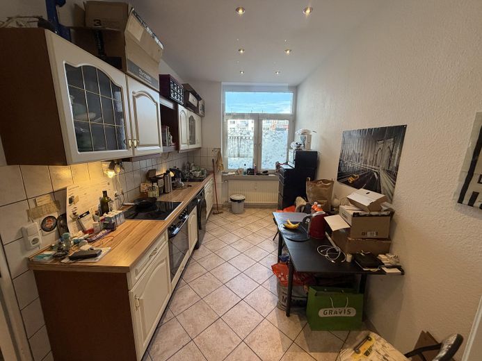 Apartment with historic flair in a prime downtown location – Küche
