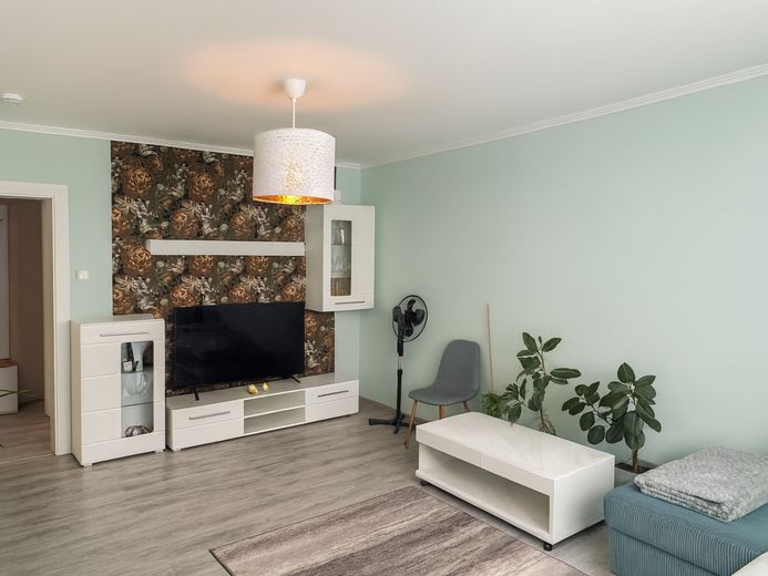 Charmante 2-Zimmer-Wohnung in Lauenburg/Elbe – Wohnzimmer