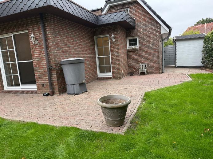 Incantevole appartamento di 1 stanza a Sankt Peter-Ording (centrale) – Außenansicht Garten