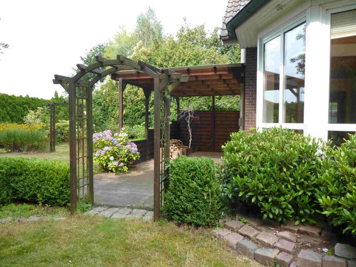 Überdachte Terrasse