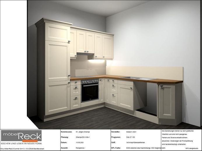 Hochwertige Landhausküche