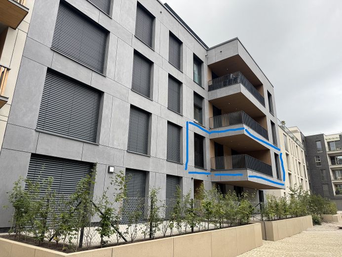 Wijk aan de Wiener Platz Feuerbach - 4-kamernieuwbouwappartement met keuken, lift, terras, ondergrondse parkeerplaats – Haus