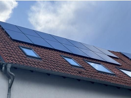 Teil der PV Anlage von 2024