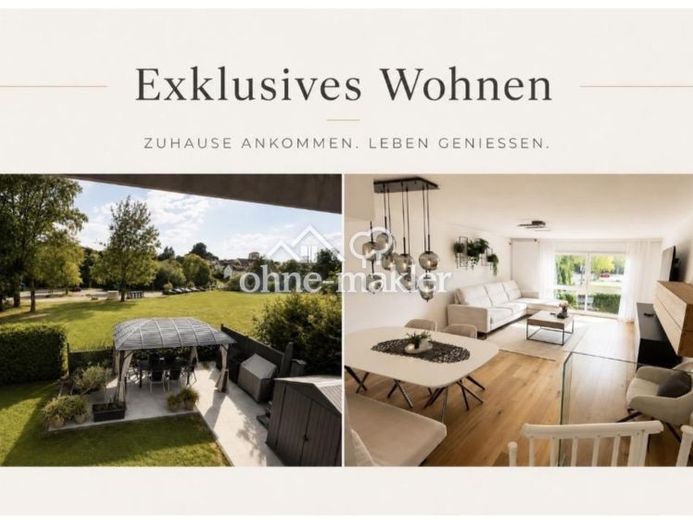 2 appartamenti di proprietà con caratteristiche di casa, giardino, doppio garage e circa 168 m² di superficie utile – Foto 1