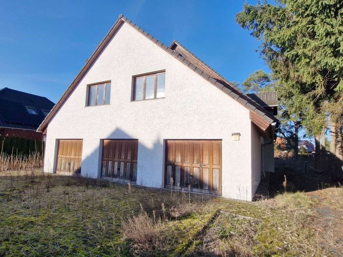 MFH mit  Baugrundstück - seltene Chance in Oranienburg – Giebelseite-Süden