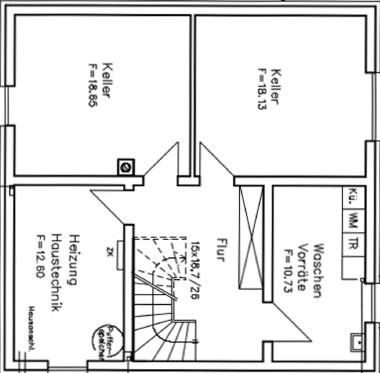 Grundriss Kellergeschoss