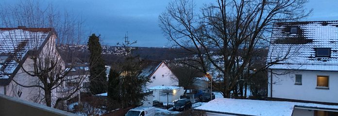 Balkon mit Aussicht