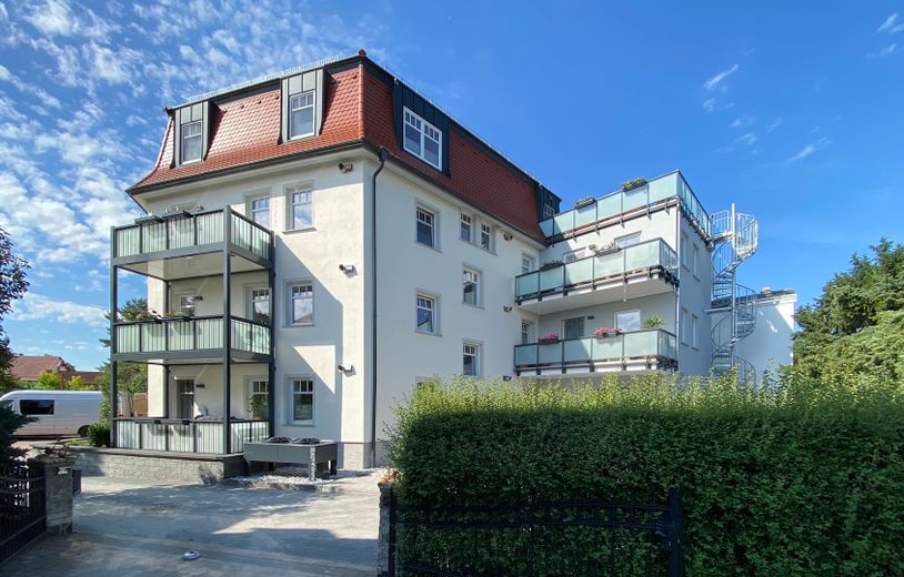 Haus Hinteransicht