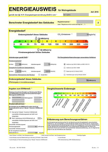 Energieausweis