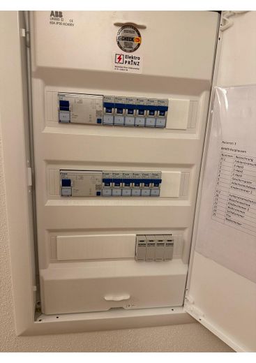 Neue Elektroinstallation