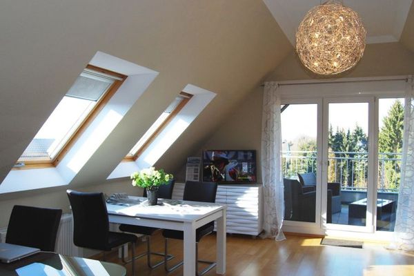 NO COMMISSION! PENTHOUSE APARTMENT***** South-facing loggia, underground parking (rent incl. additional costs!)
