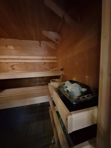 Ökol. Blockhaus in Bernau am Chiemsee – Zuhause auf Zeit für bis zu 5 Jahre, mit eigenem Garten – Sauna