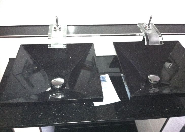 Star Galaxy Granit Waschbecken