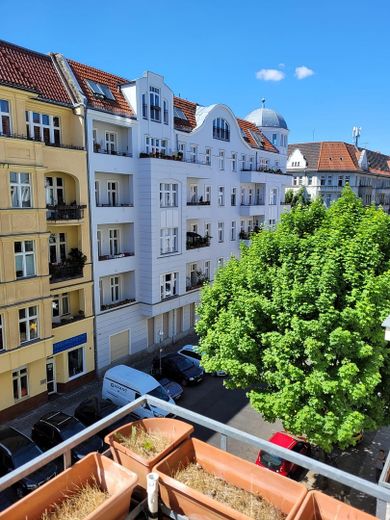 Berlin Charlottenburg – Blick vom Balkon nach Westen