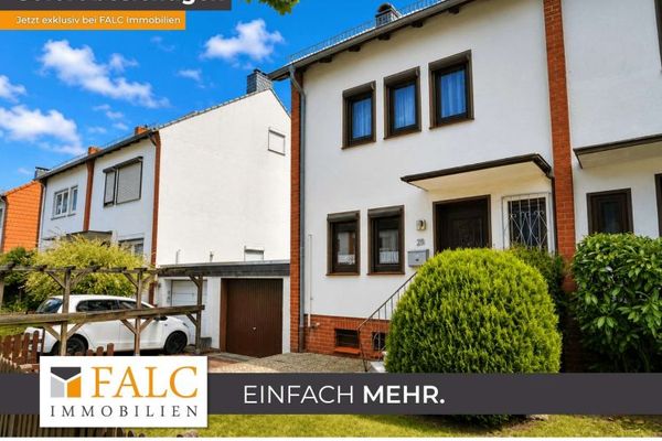 Beliebte Lage in Geestland-Langen, Doppelhaushälfte mit Garage und Keller
