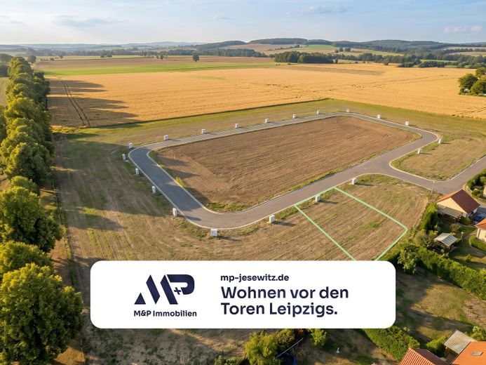 Baugrundstück in Pehritzsch | Provisionsfrei, Baustart ab 09/26 – Visualisierung Fertigstellung