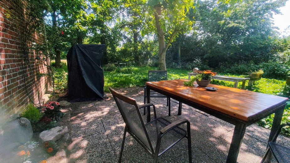 XL-gospodarstwo rolne nad jeziorem Vörder See! Działka 14.013 m² – miejsce dla zwierząt i na hobby – Terrasse