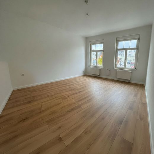 Wohnzimmer saniert