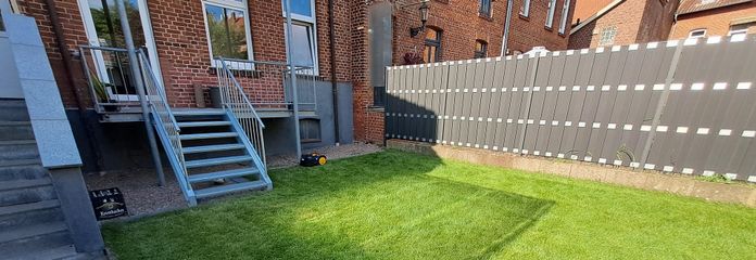 Lüneburg 2,5 Zimmer Wohnung mit eigenem Garten, zu Fuß in nur 5 Min zum Marktplatz. – Garten