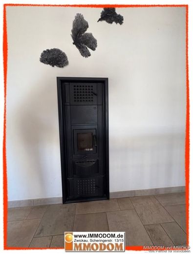 Hochwertiges Wohnhaus mit Maisonetten-Wohnung und 2 Einliegerwohnungen in Zwickau zu verkaufen! – Feuerung für Kaminofen im 1.OG