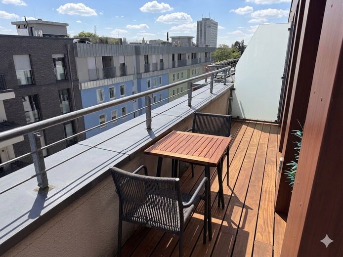 Sonnige Süd-Terrasse