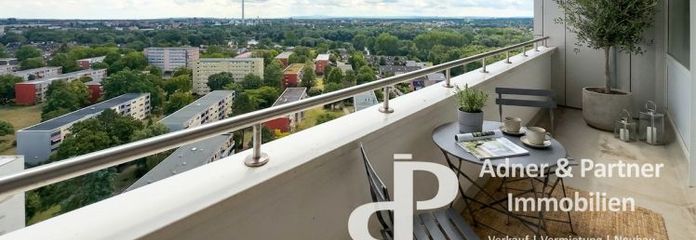 **LEBEN IM HÖCHSTEN WOHNHAUS BRAUNSCHWEIGS - MIT BALKON UND SEEBLICK**