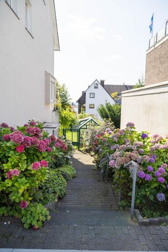 Im Grünen leben - mitten im Zentrum (maklerfrei)  - inkl. 85qm Einliegerwohnung – Zugang Firma/ Einliegerwohnung