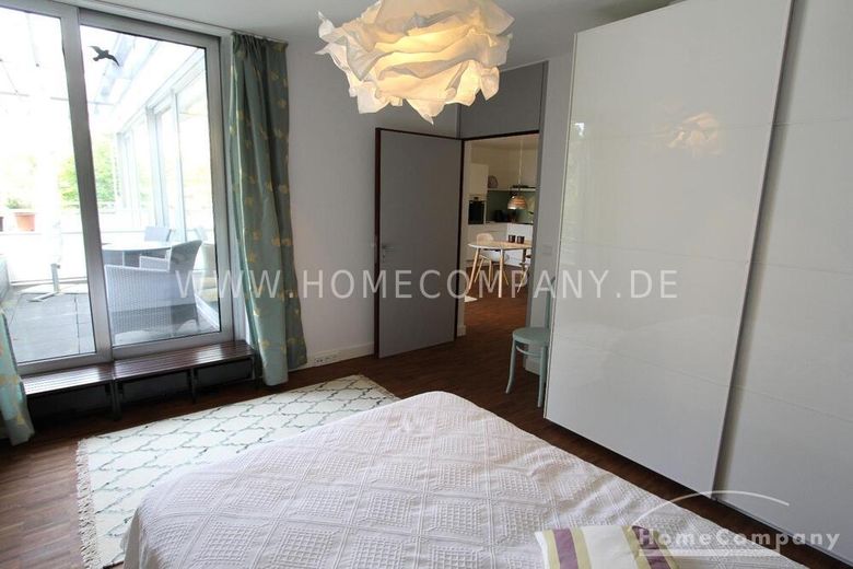 Top eingerichtete 2-Zimmer-Wohnung im denkmalgeschützten Midcentury-Gästehaus der Alexander-von-Humboldt-Stiftung im Bonner Villenviertel! – 50d1597e7616a44f0fd872502aa84db997f05df6.jpg