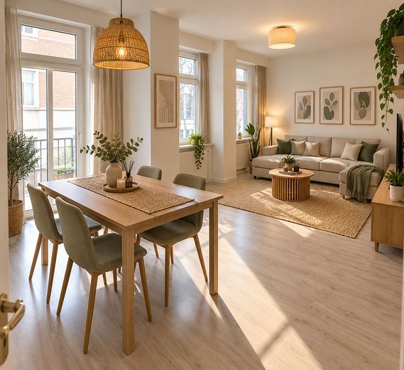 Appartement de 2 pièces fraîchement rénové avec balcon à louer – Photo 1