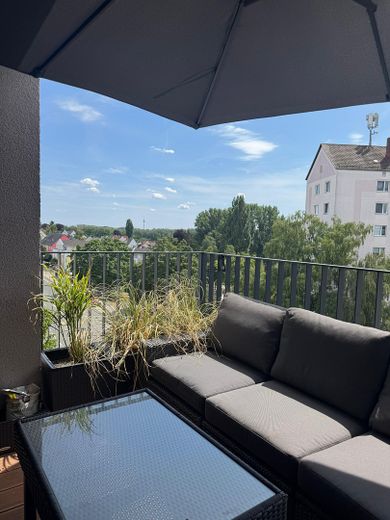 Balkon Aussicht