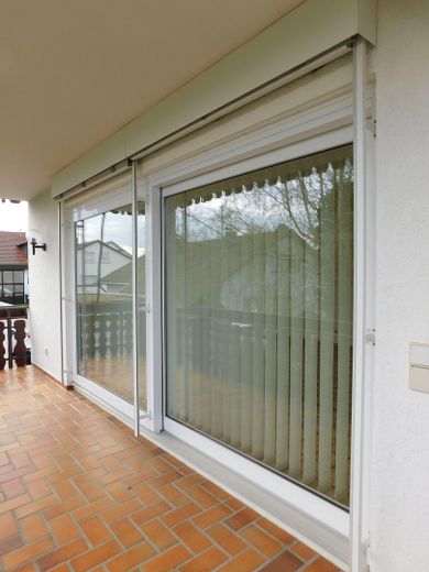 Südbalkon m. Schiebetür