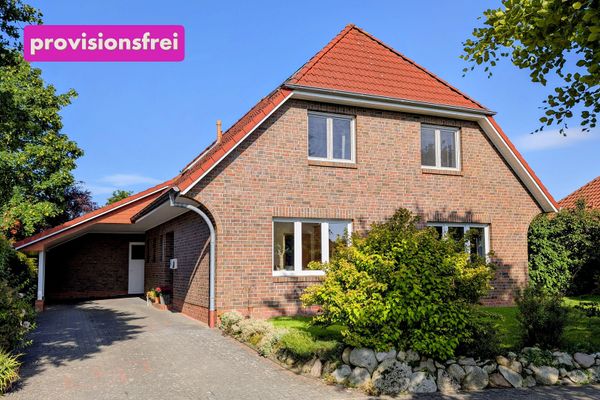Provisionsfrei: Großzügiges Einfamilienhaus mit Südterrasse und Garten in Jaderberg