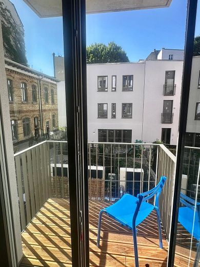 Appartamento nuovo di 1 locale arredato con balcone a Berlino-Weißensee – prima occupazione 2025 – Foto 3