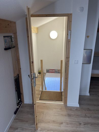 Treppe vom Hobbyraum OG