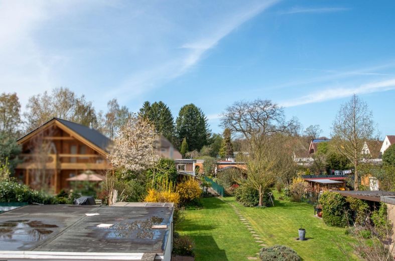Blick auf den Garten