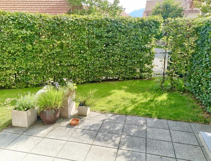 Terrasse und Garten